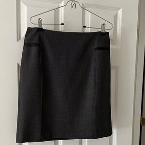 White House Black Market Charcoal Pencil Skirt